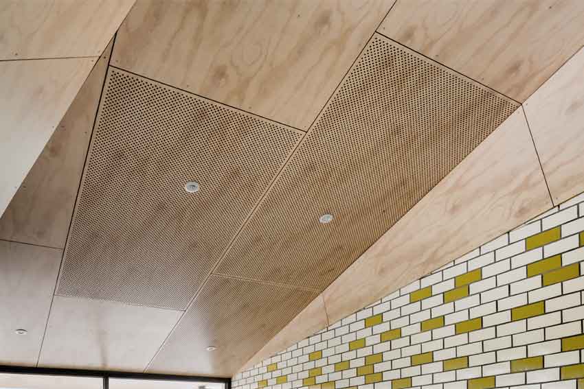 Plywood Acoustic Ceiling Panels