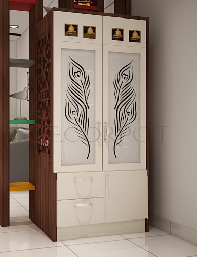 Best home interior designers in Bangalore - Stunning Pooja Room Door Designs for Indian Homes