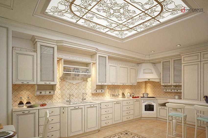 Best home interior designers in Bangalore - Kitchen False Ceiling Design Tips for Indian Homes