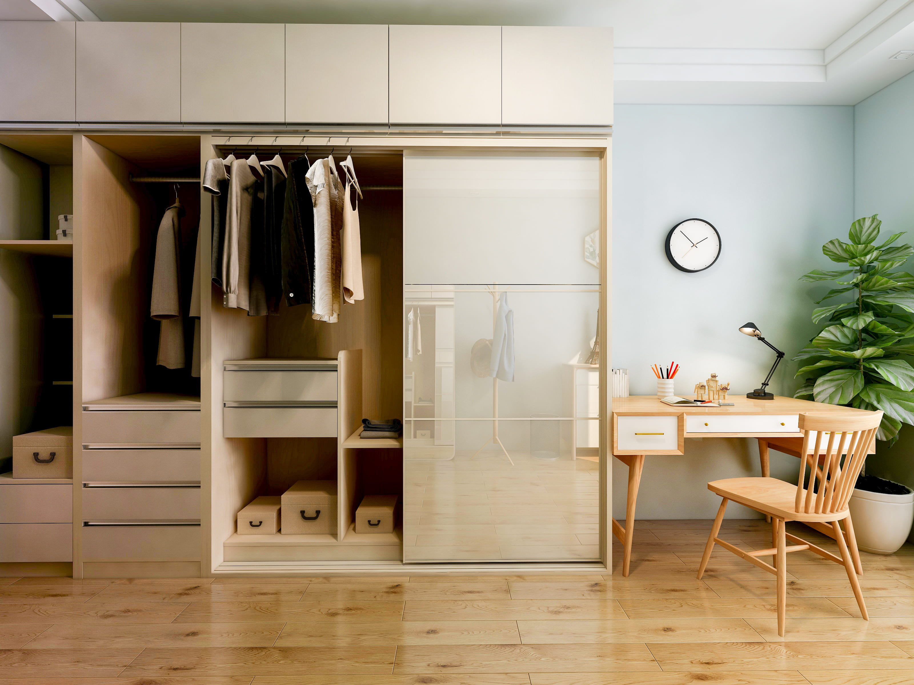 Best home interior designers in Bangalore - 15 Sliding Door Wardrobe Ideas to Elevate Your Bedroom Style