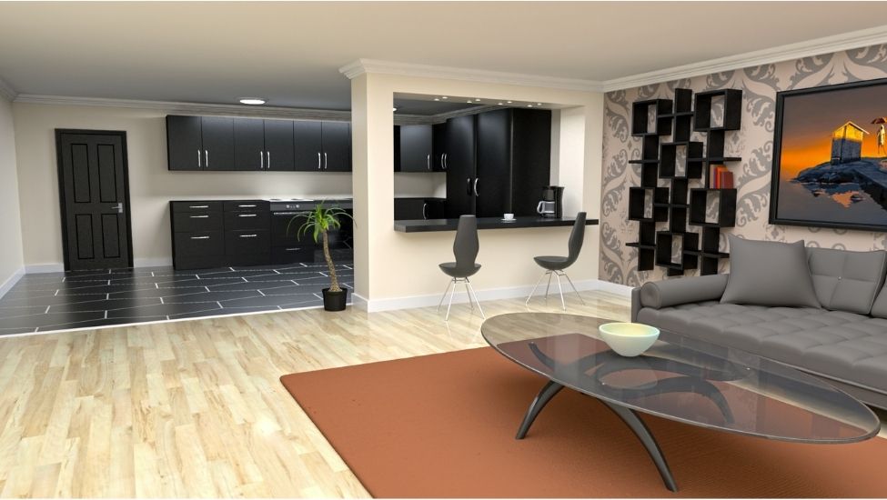 Best home interior designers in Bangalore - 5 Design Savvy Ideas for Open Concept Living Room And Kitchen