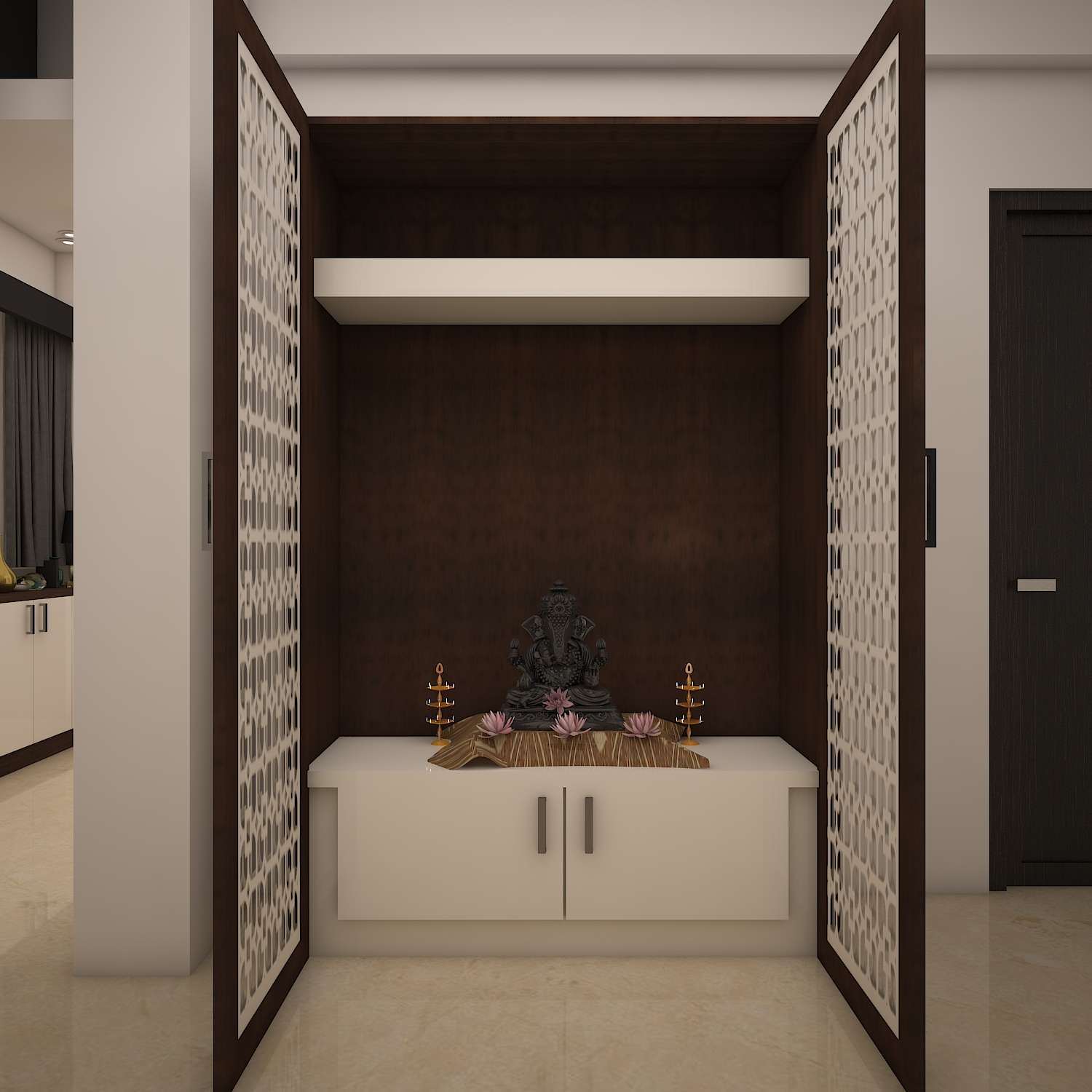 Best home interior designers in Bangalore - MODERN HOME TEMPLE DESIGN IDEAS 2024
