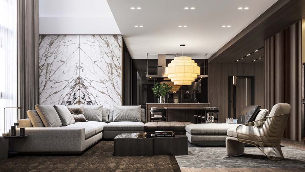 Luxurious Living Room Interior Design Ideas, Home Design Living Room Modern