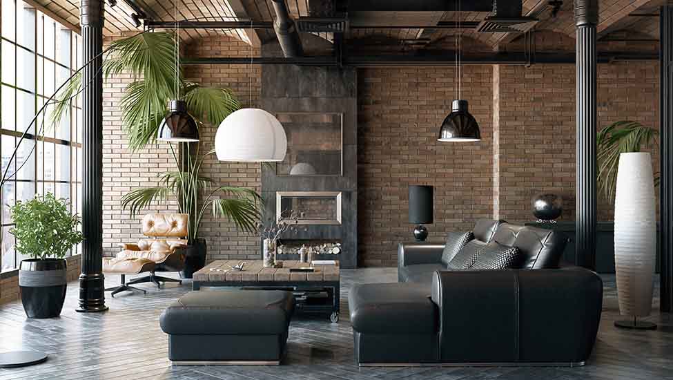 Best home interior designers in Bangalore - Inspiring Industrial Style Interior Design Ideas