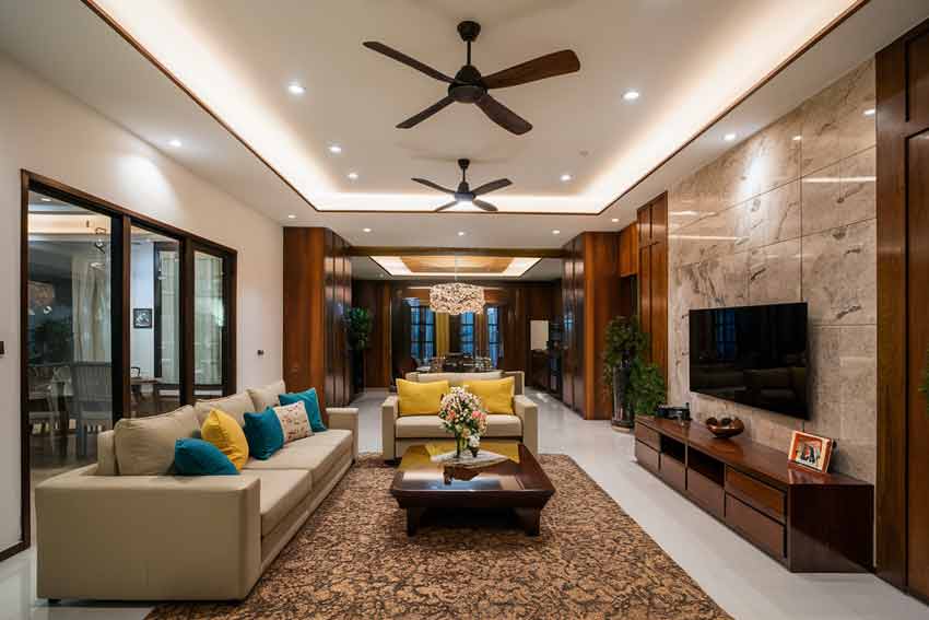 Ceiling Design Double Fan Ceiling Design Double Fan