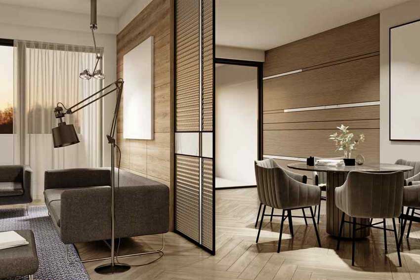 Home interior designer in Bangalore - 15 Innovative Partition Designs Between Living & Dining Rooms