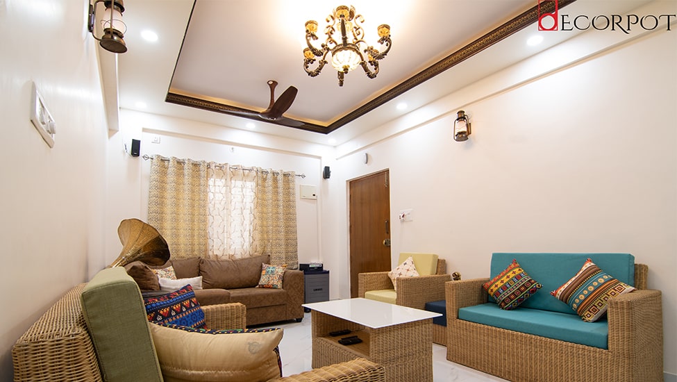 Best home interior designers in Bangalore - Glints of Cultural Heritage- A Decorpot project