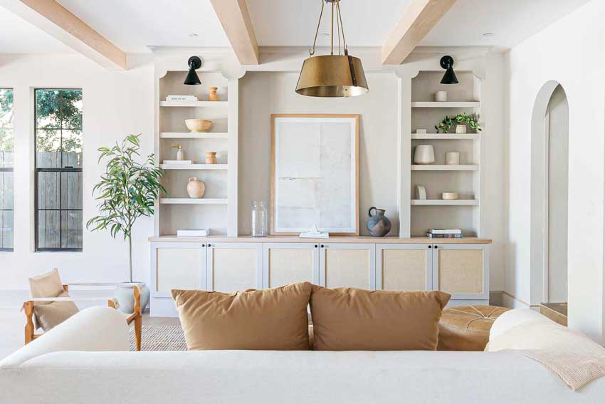 Vintage-Inspired Wall Shelving Units