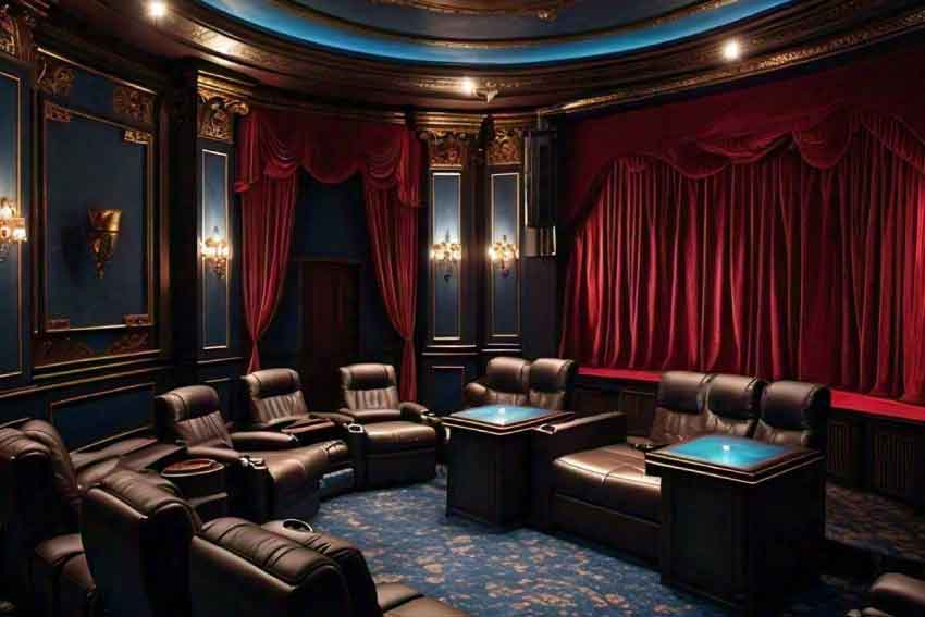 Classic Elegance Interior Home Theater