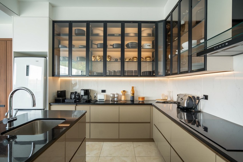 Glass Cabinet - For Luxe Look