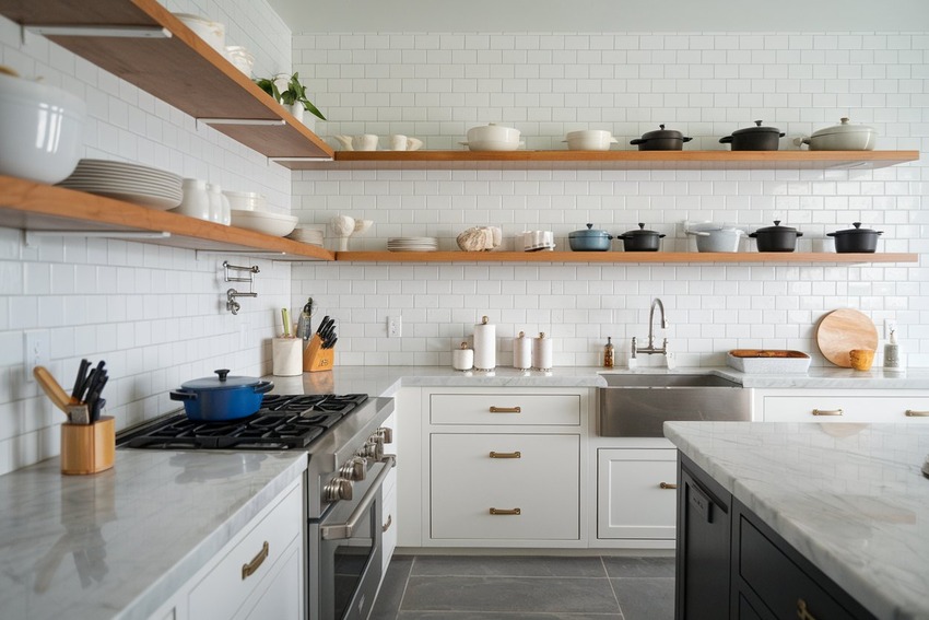 Cost-effective Open Shelves