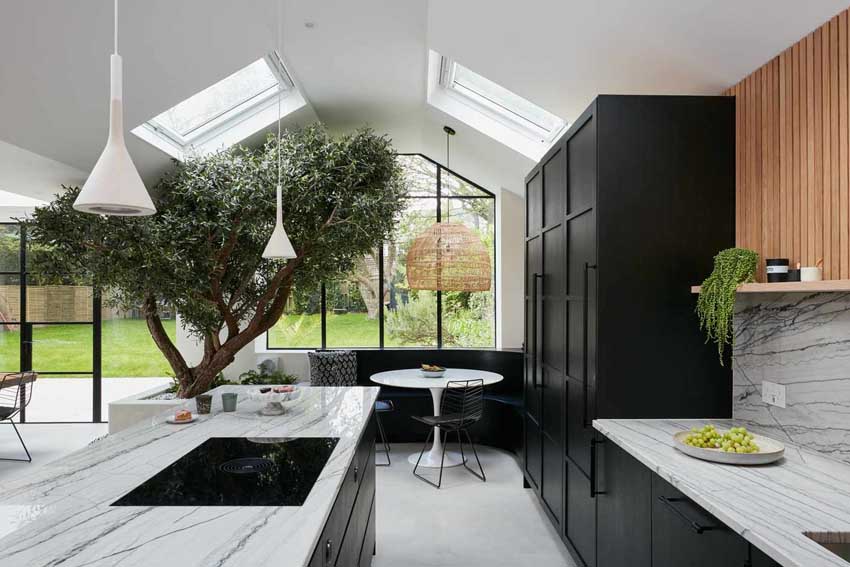 Garden in Modern Decorations for Kitchen