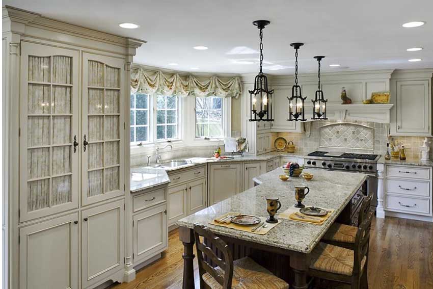 french country simple kitchen design