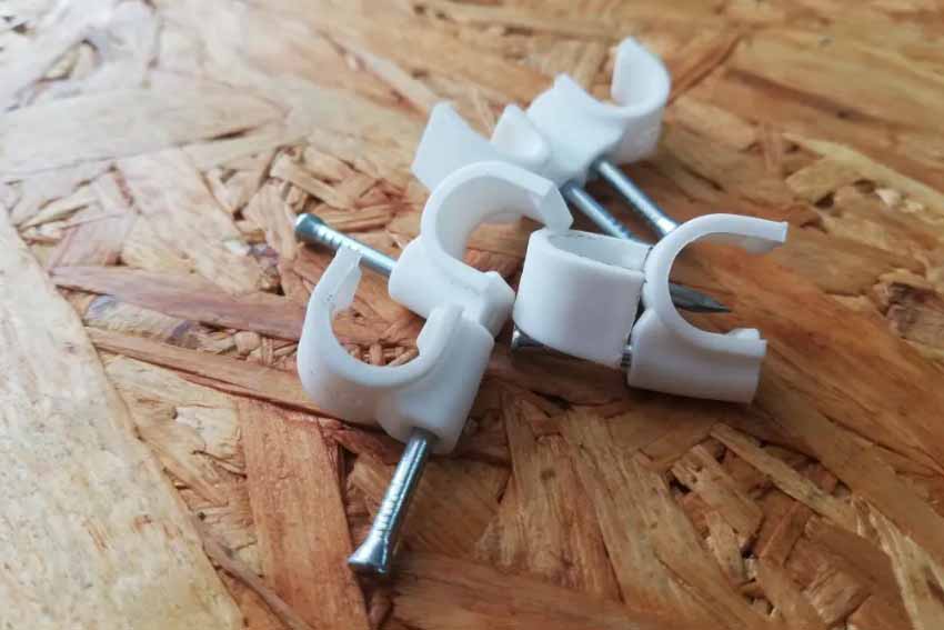 Secure with Cable Clips