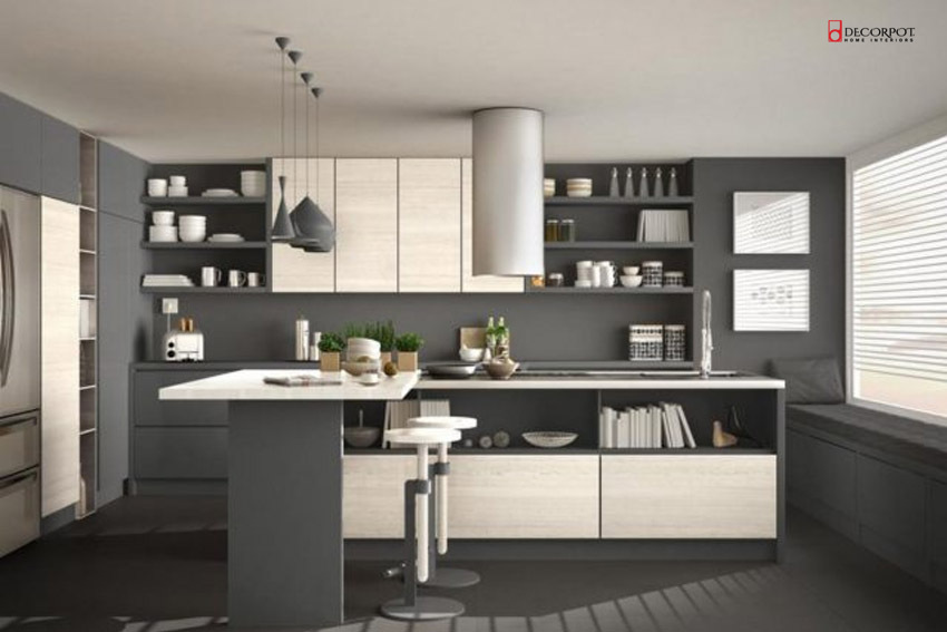 island modular kitchen design