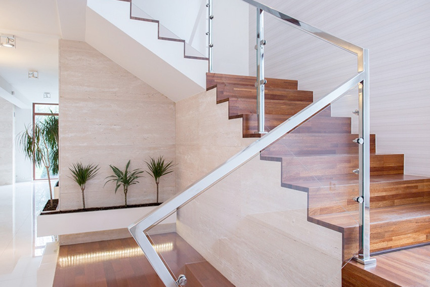 Glass Balustrade Staircase Design