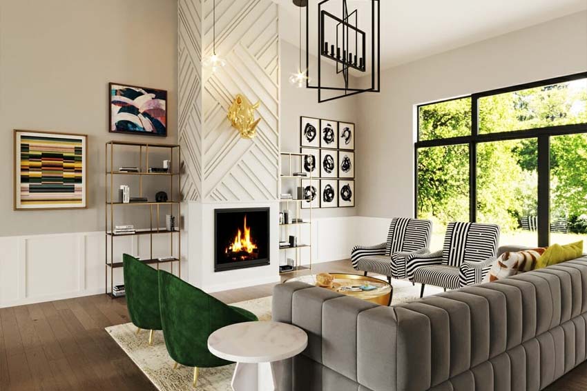 Compact Living Room Interior Design