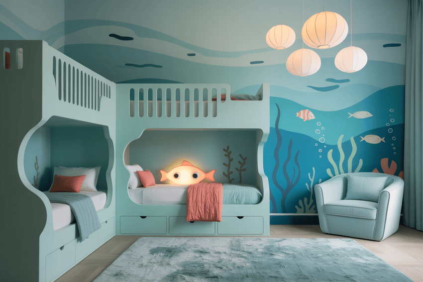 Kids’ Bedroom #3 - Underwater Adventure