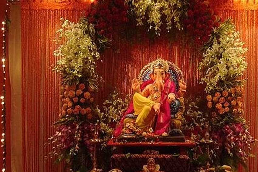 Lighting Decoration for Ganesh Chaturthi