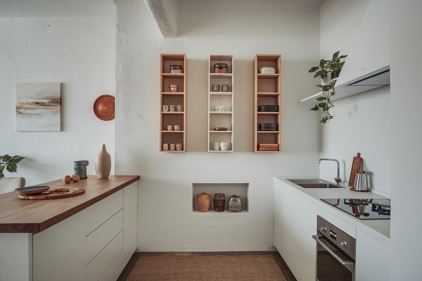Vertical Wall Storage - For Enhanced Storage Option
