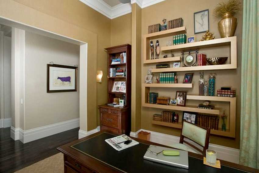 Geometric Shelving Units
