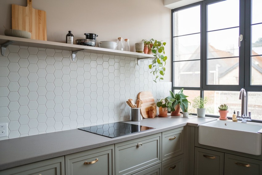 Stick-on Backsplash - For Various Looks in the Kitchen
