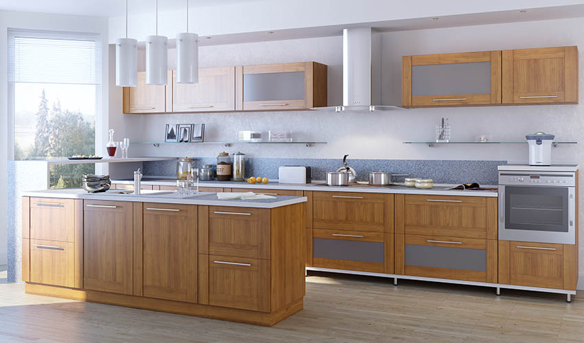 CLASSIC WOODY COLOR FOR YOUR MODULAR KITCHEN