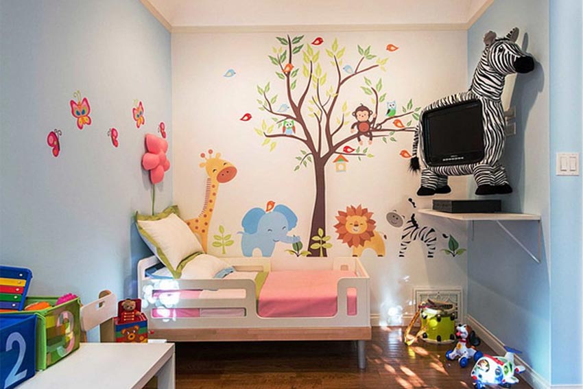 Customized Wall Decals for Kids Bedroom Design