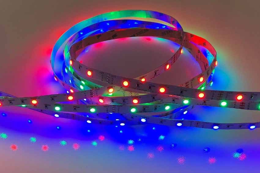Colour-Changing LED Strips