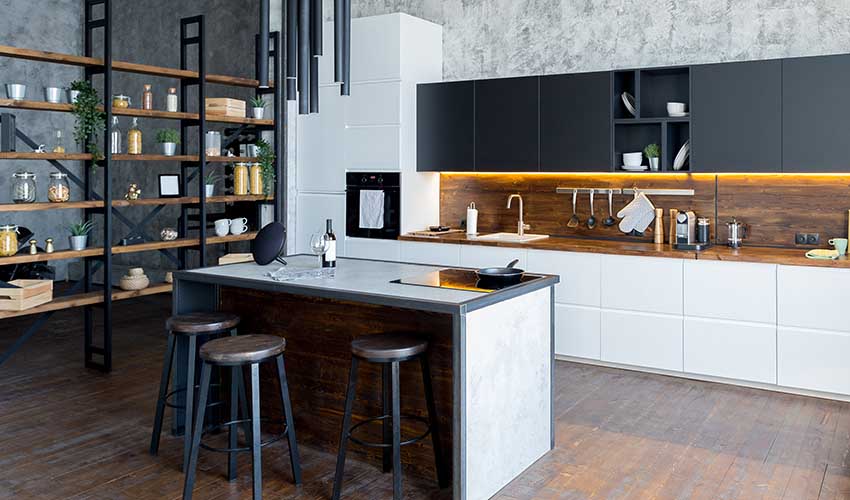 Industrial Style with Minimal Touch