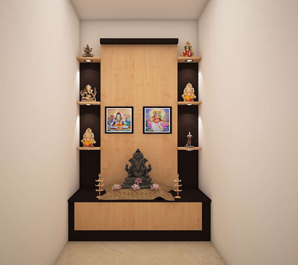 WOODEN HOME TEMPLE DESIGN FOR YOUR HOME