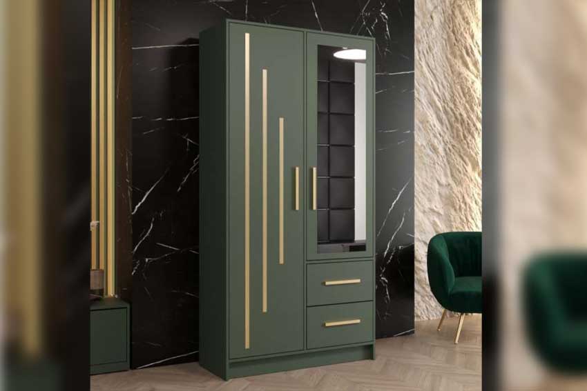 Golden Glow with Forest Green Colour Design