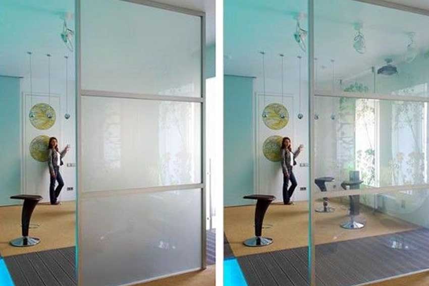 Smart Glass Walls
