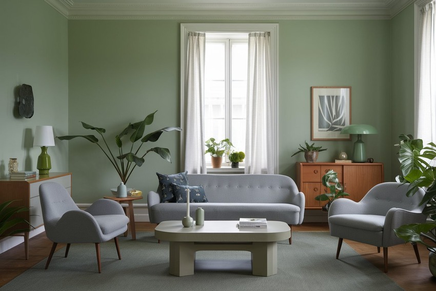 Sage Green - Wall Paint Color