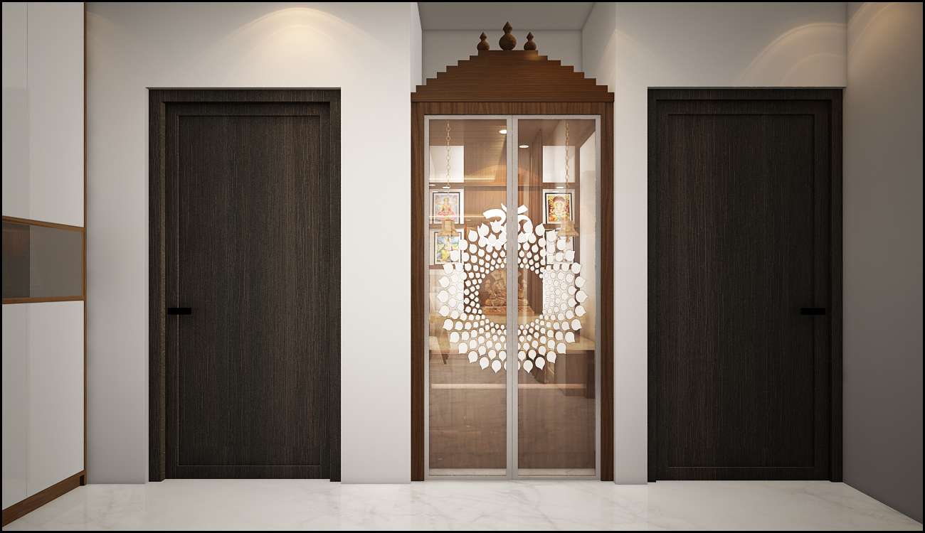 GLASS DOOR HOME TEMPLE DESIGN FOR YOUR HOME