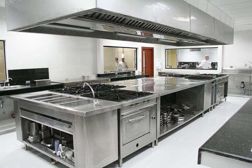 hotel concept simple kitchen design
