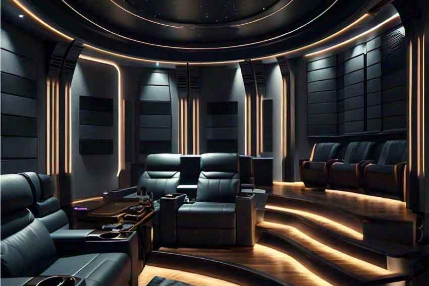Personalized Paradise Theater Interiors