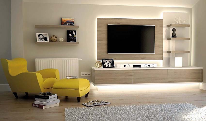 9 Stunning Modern Tv Unit Design Ideas, Best Wall Units For Living Room 2021