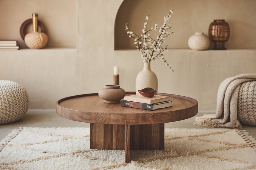 Home interior designers in Bangalore - Mark Your Wishlist Done With This Trendy and Small Coffee Table Design