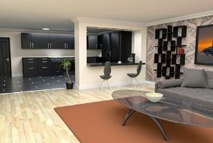 Home interior designers in Bangalore - 5 Design Savvy Ideas for Open Concept Living Room And Kitchen