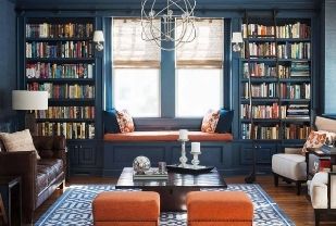 Home interior designers in Bangalore - Beautiful Home Library Design Ideas To Inspire You