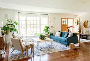 Home interior designers in Bangalore - Beautiful and Dazzling Bohemian Living Room Interior Design Ideas