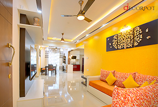 Home interior designers in Bangalore - A Decorhome that reflects the warmth of dreams