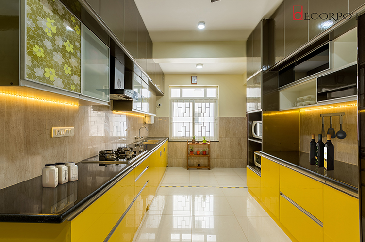 Parallel Modular Kitchen Interior Designs In Bangalore