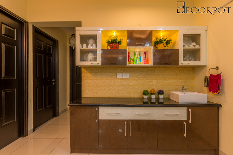 3BHK Kitchen Interior Designers in Bangalore Whitefield - Decorpot